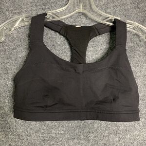 Lululemon Sports Bra Black S Inside Pocket No Size Dot.